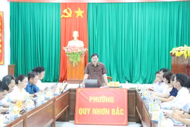 Giám sát tiến độ các dự án đầu tư ngoài ngân sách tại phường Quy Nhơn Bắc