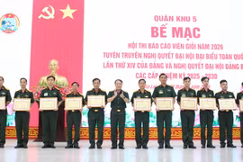 Đoàn Bộ Chỉ huy quân sự tỉnh Gia Lai đạt kết quả cao tại Hội thi Báo cáo viên giỏi cấp Quân khu. 