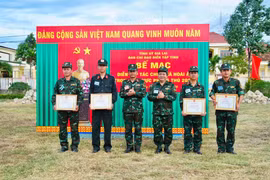 Hoài Ân hoàn thành diễn tập tác chiến trong khu vực phòng thủ năm 2026. 