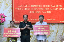 Sư đoàn 3 về nguồn, tri ân gia đình chính sách
