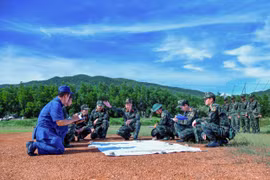 Nâng cao chất lượng huấn luyện, củng cố thế trận quốc phòng toàn dân.