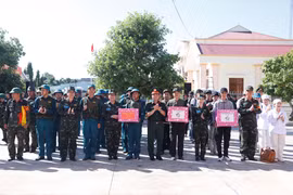Xã Tuy Phước hoàn thành diễn tập tác chiến trong khu vực phòng thủ.