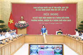 Quyết tâm đến hết năm 2026 tìm kiếm, quy tập khoảng 3.000 hài cốt liệt sĩ 