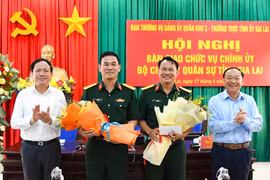 Đại tá Võ Tấn Tài giữ chức Chính ủy Bộ CHQS tỉnh Gia Lai.