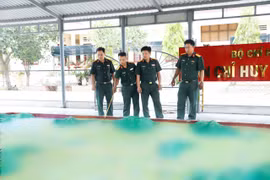 Tuy Phước tích cực chuẩn bị diễn tập tác chiến trong khu vực phòng thủ.