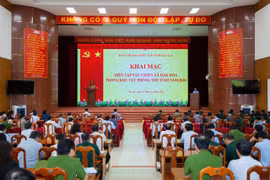 Khai mạc diễn tập tác chiến xã Đak Đoa trong khu vực phòng thủ tỉnh năm 2026