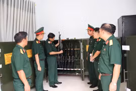 Quân khu 5 kiểm tra công tác sẵn sàng chiến đấu dịp Quốc khánh 2-9 tại Gia Lai.