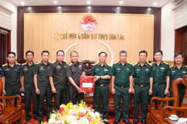 Tăng cường phối hợp, hợp tác giữa lực lượng vũ trang tỉnh Gia Lai với lực lượng vũ trang các tỉnh Nam Lào. 
