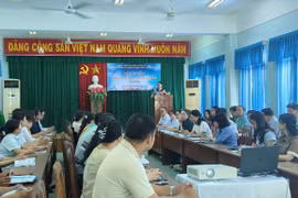 Trung tâm Giáo dục nghề nghiệp Công đoàn Bình Định tổ chức tập huấn công tác an toàn, vệ sinh lao động.