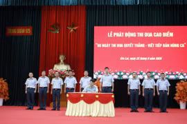 Phát động đợt thi đua cao điểm “80 ngày thi đua Quyết thắng - Viết tiếp bản hùng ca”