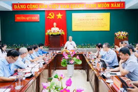 Đoàn đại biểu Quốc hội tỉnh giám sát việc quản lý, sử dụng tài sản công tại phường Quy Nhơn