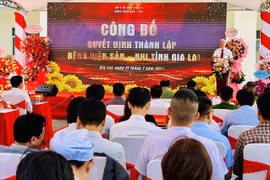 Công bố quyết định thành lập Bệnh viện Sản - Nhi tỉnh Gia Lai