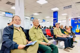  Cựu chiến binh, thương binh Gia Lai phấn khởi đi tiêm vắc xin cúm miễn phí