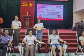 Tiếp nhận 129 đơn vị máu an toàn tại cụm khu vực Kbang