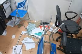 Bệnh nhân lên cơn kích động đập phá phòng khám răng của Trung tâm Y tế Pleiku