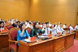 Quang cảnh Kỳ họp thứ 4 HĐND tỉnh Gia Lai khóa XII. 