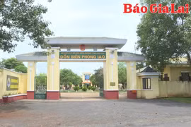 Đồn Biên phòng Ia O thi đua quản lý, xây dựng địa bàn biên giới