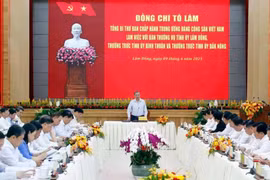 Tổng Bí thư Tô Lâm làm việc với các tỉnh Lâm Đồng, Bình Thuận, Đắk Nông