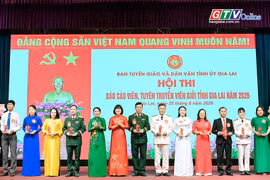 Điểm tin trưa: 20 thí sinh thi báo cáo viên, tuyên truyền viên giỏi tỉnh Gia Lai năm 2026
