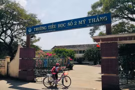 Cơ quan Công an đang điều tra sai phạm thu, chi ở Trường Tiểu học số 2 Mỹ Thắng.