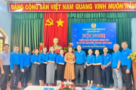 Cụm thi đua số 1 Liên đoàn Lao động tỉnh Gia Lai ký kết giao ước thi đua năm 2026