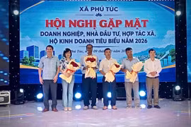 Phú Túc gặp mặt doanh nghiệp, hợp tác xã và hộ kinh doanh tiêu biểu