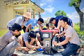 Học viên tham gia lớp đào tạo nghề tạo sinh kế cho lao động miền núi huyện Kbang (cũ)