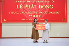 Phú Túc huy động hơn 55 triệu đồng ủng hộ Quỹ “Vì người nghèo”