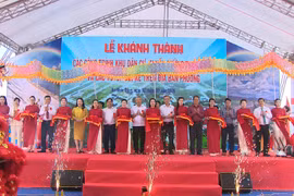 Phường An Nhơn Đông khánh thành 10 công trình chào mừng Quốc khánh 2-9.