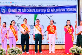 Quan tâm chăm sóc sức khỏe người cao tuổi