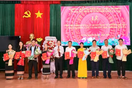 Ia Nan công bố nghị quyết sắp xếp, tổ chức lại các thôn, làng