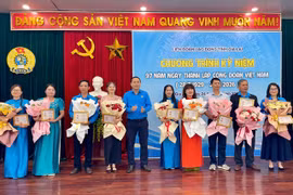Sôi nổi các hoạt động kỷ niệm 97 năm Ngày thành lập Công đoàn Việt Nam