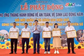 Điểm tin trưa: Phát động Tháng hành động về an toàn, vệ sinh lao động năm 2026