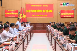 Toàn cảnh Gia Lai 24h: Gia Lai và Quân khu 5 tăng cường phối hợp nhiệm vụ quốc phòng, an ninh
