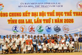 Đội Công an tỉnh và phường Bình Định giành quyền vào chung kết bóng đá nam 