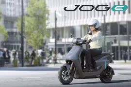 Yamaha JOG E xuất hiện: Xe ga điện dùng pin hoán đổi, thách thức xe ga xăng ở đô thị?