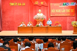 Toàn cảnh Gia Lai 24h: Quyết tâm tăng tốc trong 6 tháng cuối năm 2026.