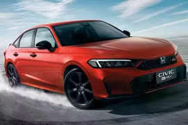 Honda Civic 2026 ra mắt Thái Lan, thêm giả lập sang số S+ Shift và cảnh báo điểm mù