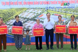 Điểm tin trưa: Phó Chủ tịch UBND tỉnh kiểm tra công trình thủy lợi, phát động xây dựng nhà ở vùng thiên tai