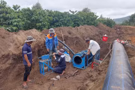 Dự án hồ chứa nước Ia Prat: Người dân đồng thuận, công trình tăng tốc