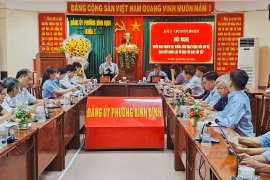 Triển khai nhiệm vụ, hướng dẫn hoạt động của chi bộ, ban điều hành các tổ dân phố sau sắp xếp