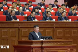 Ông Kim Jong Un tái đắc cử Tổng Bí thư Đảng Lao động Triều Tiên