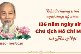 Chuỗi chương trình nghệ thuật kỷ niệm 136 năm Ngày sinh Chủ tịch Hồ Chí Minh