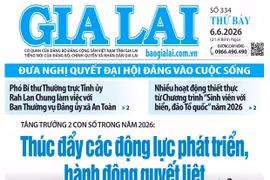 Báo Gia Lai số thứ bảy ngày 6-6-2026