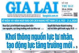 Báo Gia Lai số thứ bảy ngày 20-6-2026