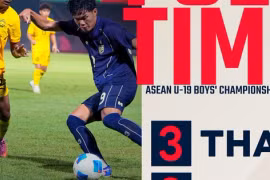 Thái Lan ngược dòng hạ Malaysia, U19 Việt Nam rộng cửa vào bán kết