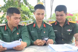Zalo kết nối hậu phương - chiến sĩ