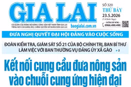 Báo Gia Lai số thứ bảy ngày 23-5-2026