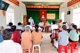 Xã Phù Mỹ Bắc tăng cường đối thoại với người dân