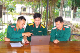 Lực lượng vũ trang tỉnh vững vàng trên trận tuyến số